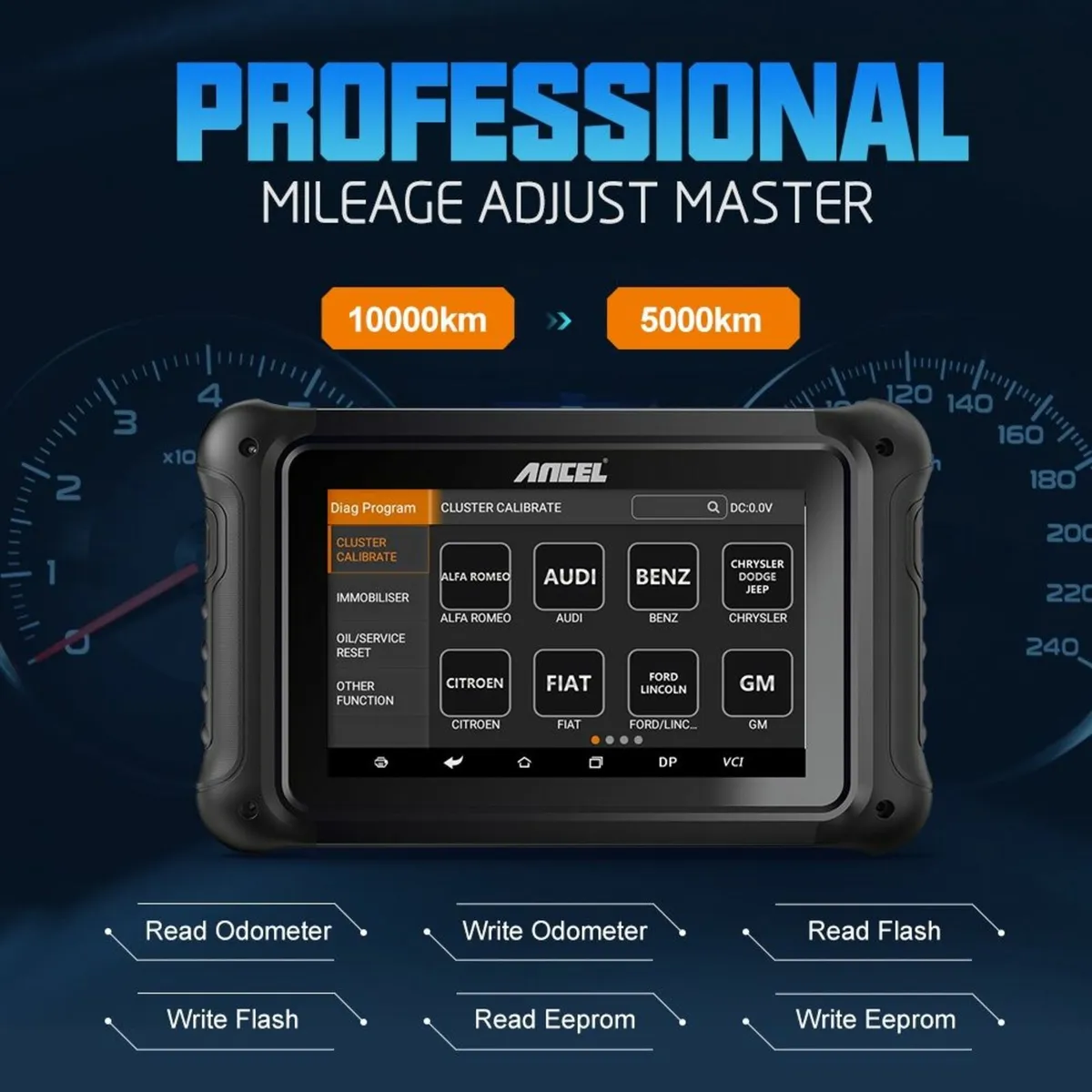 Ancel DP500 - All-in-1 Professional Diagnostic Too
