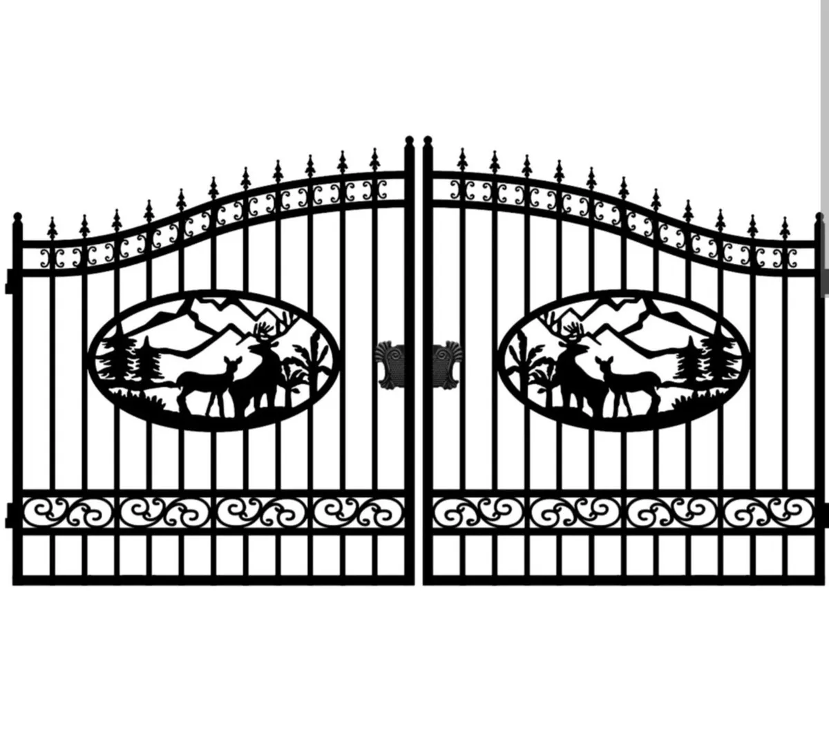 14 foot bi-parting gate - Image 1