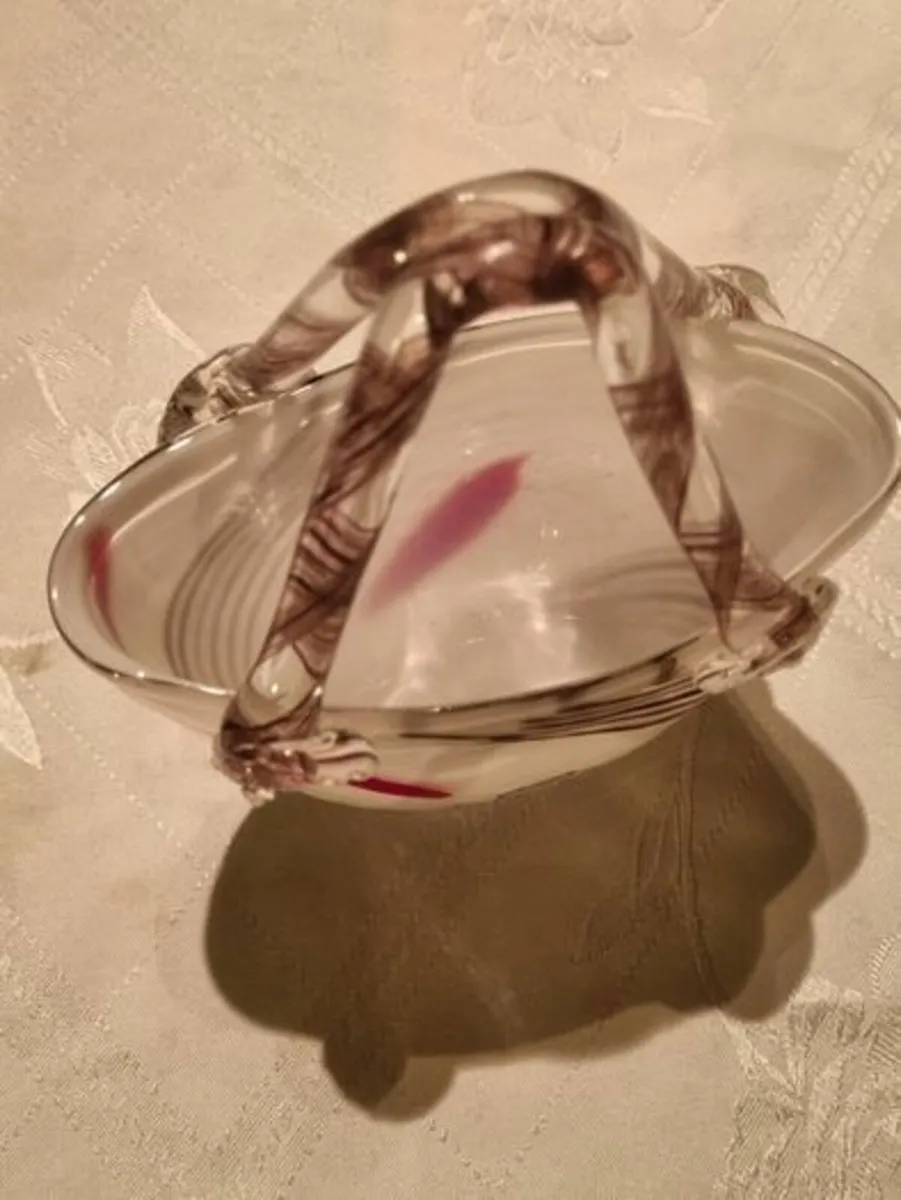 Murano glass basket - Image 4