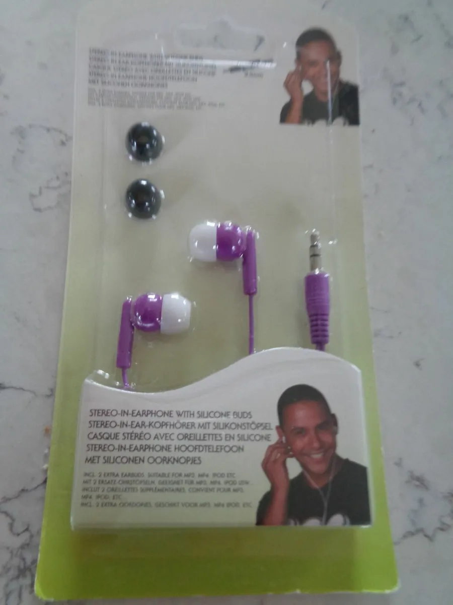 Stereo In-Earphone with Silicon Buds for Sale - Image 3