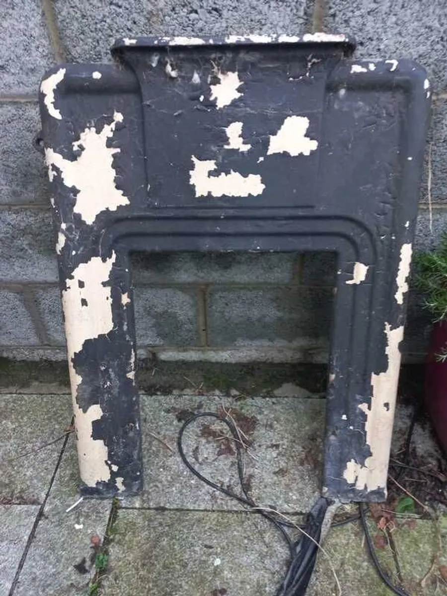 Art Deco Cast Iron Fireplace - Image 2