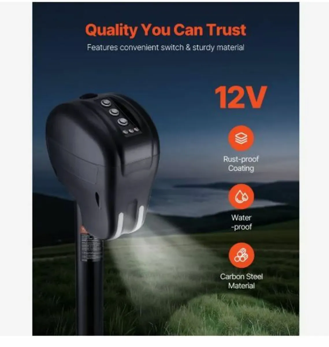 Electric Trailer Jack, 3500 lbs - Image 3