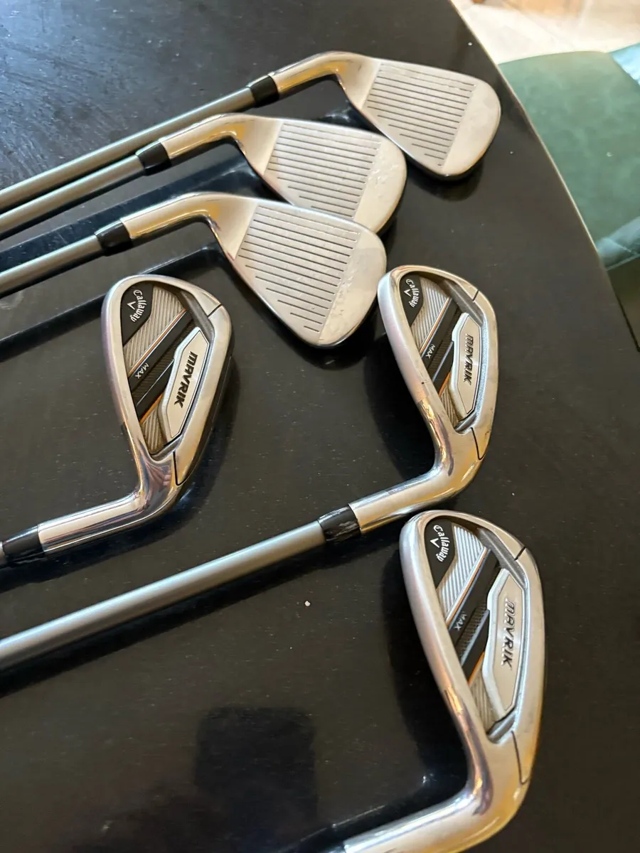 Callaway Mavrik graphite Irons - Image 1