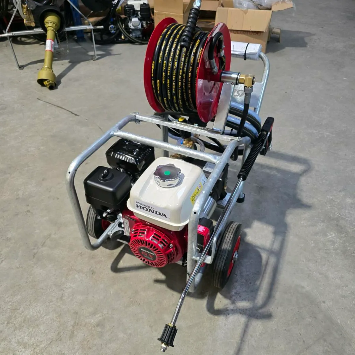 Honda GX200 Power washer with 20M Reel - Image 3