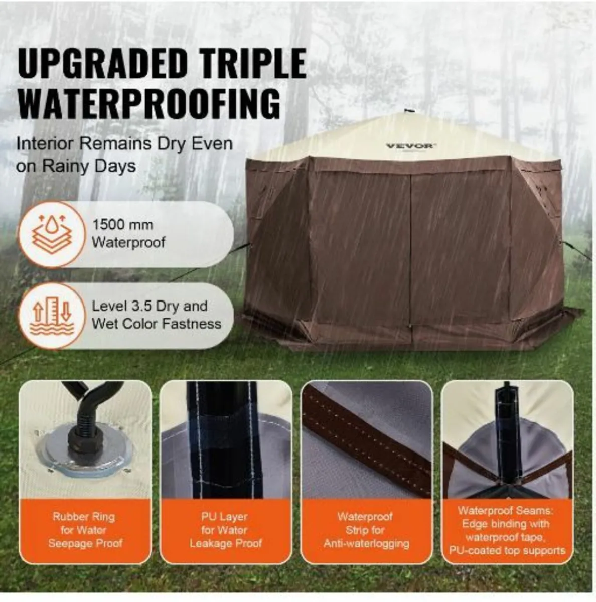 Pop Up Gazebo Tent, Pop-Up Screen - Image 3