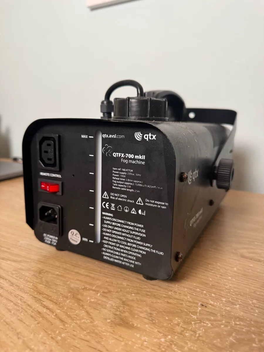 QTX-700 mkII Fog Machine – Fully Working - Image 1