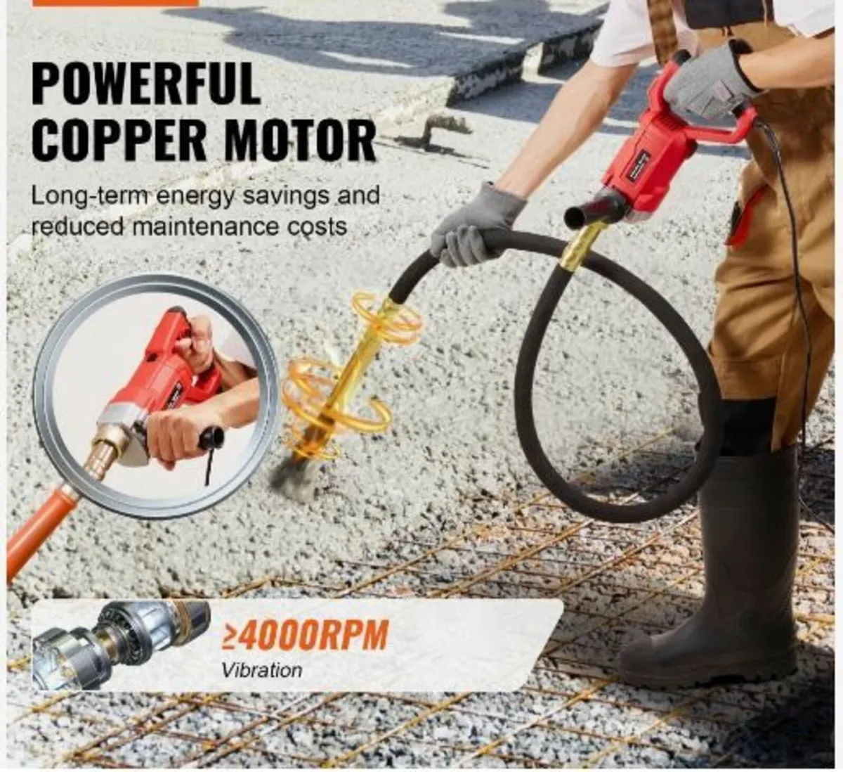 Handheld Concrete Vibrator - Image 2