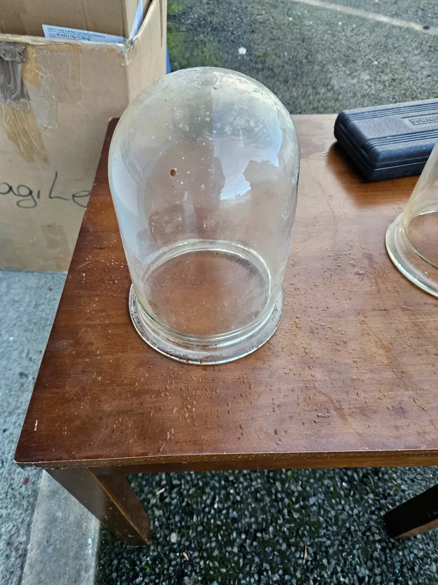 Vintage Antique Glass Dome - Image 2