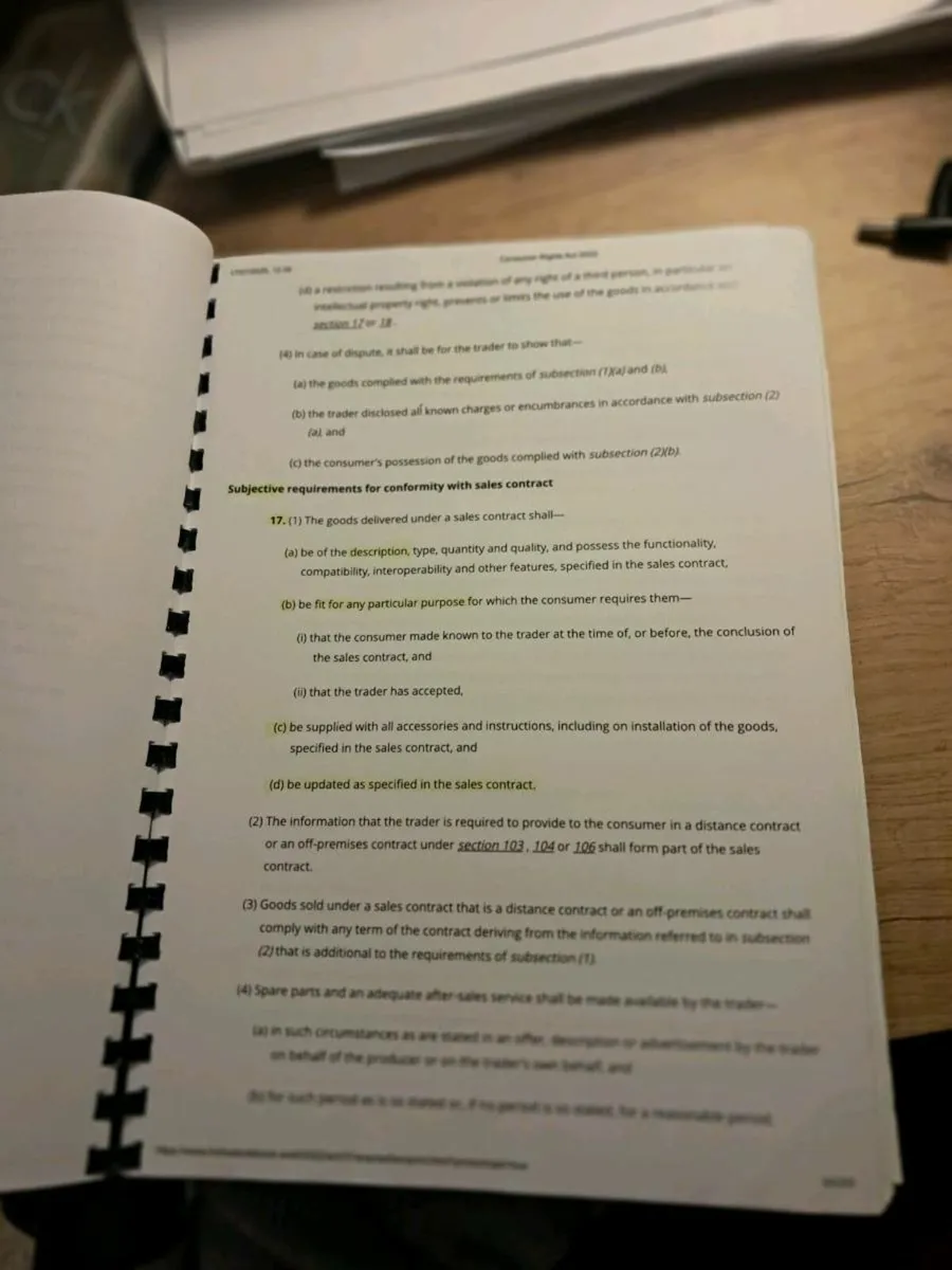 FE1 - Consumer Rights Act 2022 - Image 2