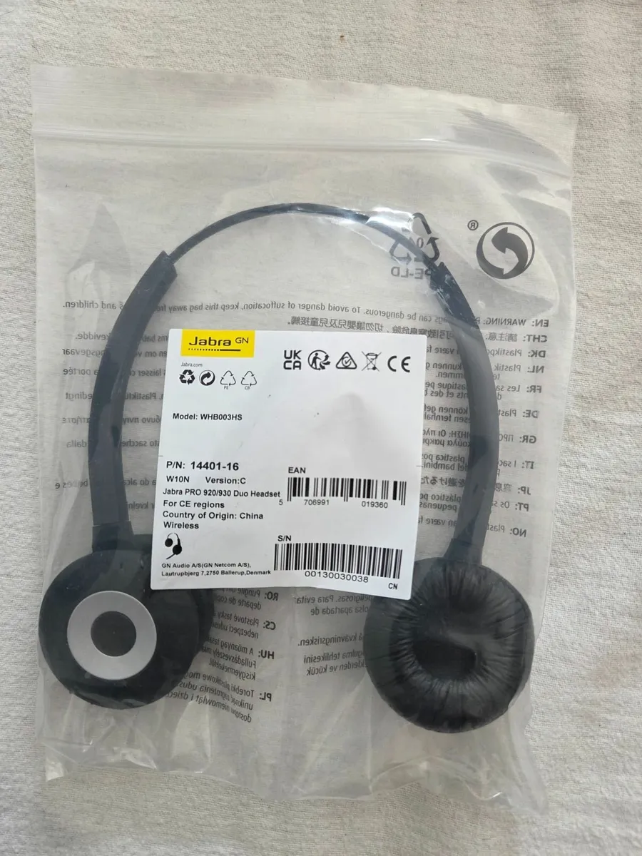 Jabra Jabra Pro 920/930 Duo Headset (14401-16) - Image 1
