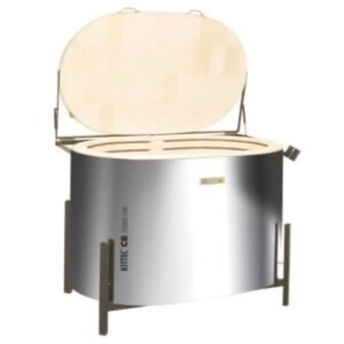Classic  285 Liter Oval Ceramic oven, 1325 Celcius