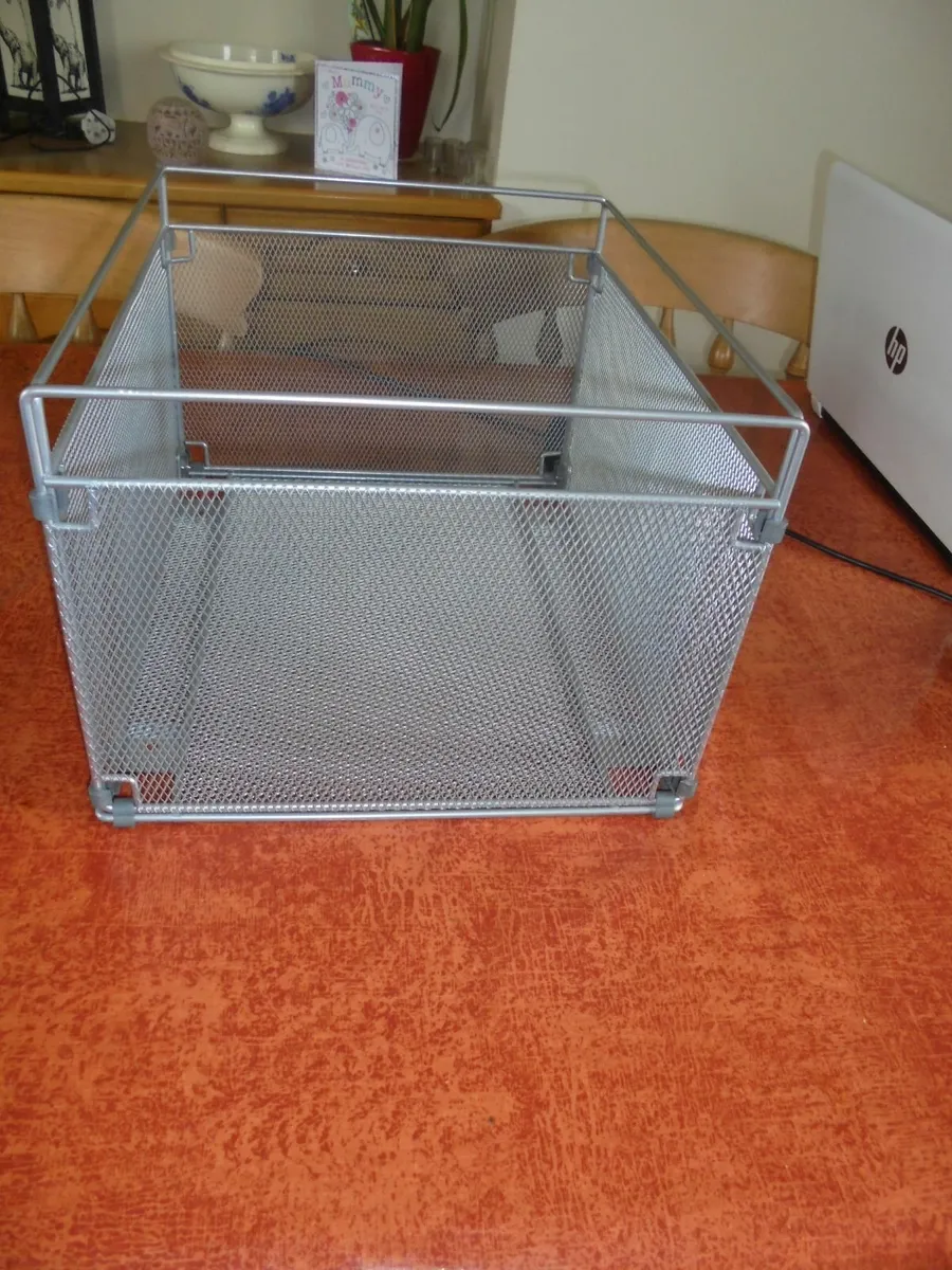 Metal Storage Cube for Sale - Image 2
