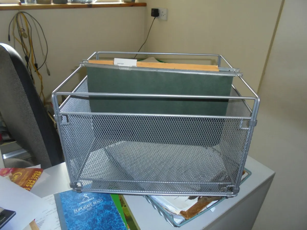 Metal Storage Cube for Sale - Image 1
