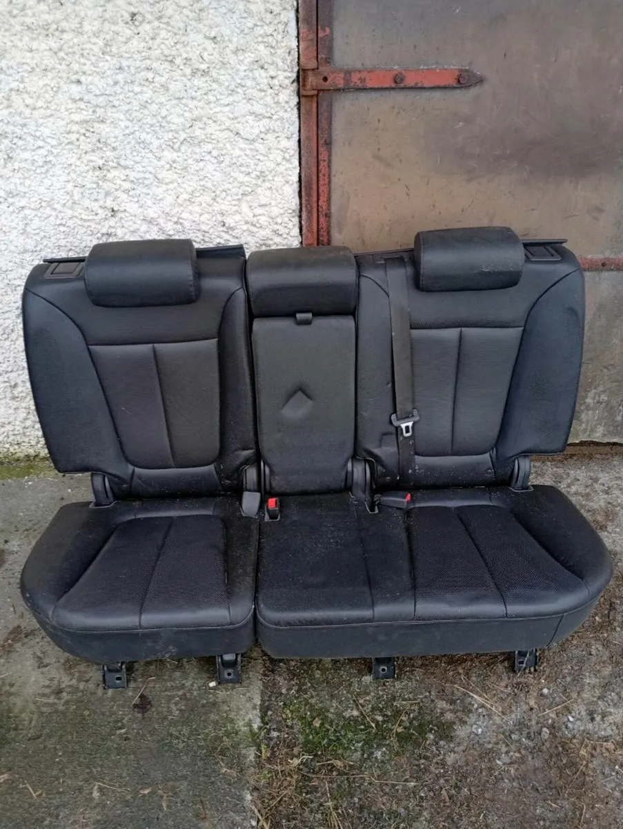 Rear leather seats - Image 1