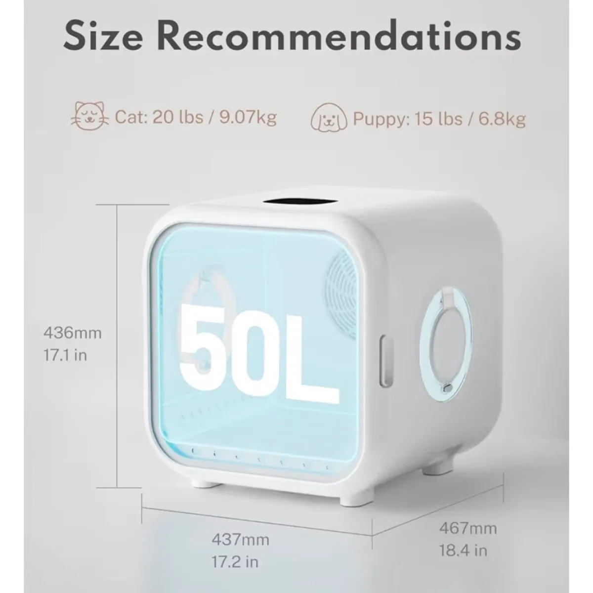 HomeRunPet Drybo Plus Automatic Pet Dryer Box - Image 2