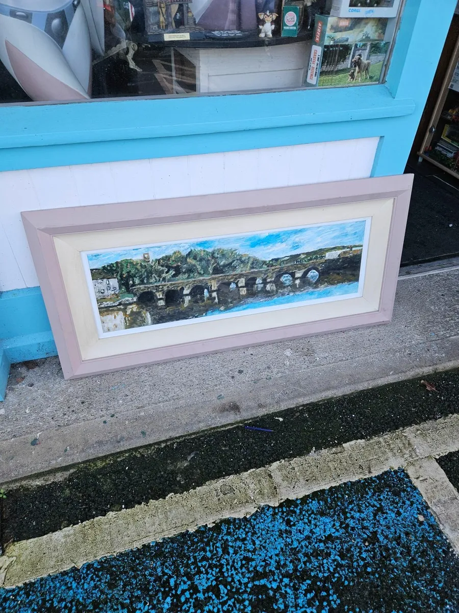 Picture Oil on Canvas - Image 1