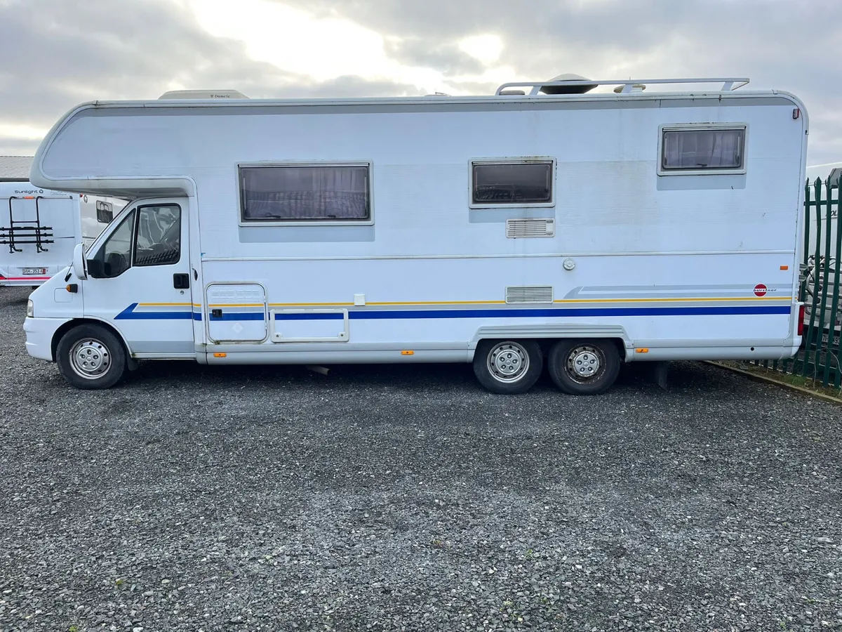 BURSTNER 747 TAG AXLE 6/7 BERTH GARAGE CVRT JAN 27 - Image 1
