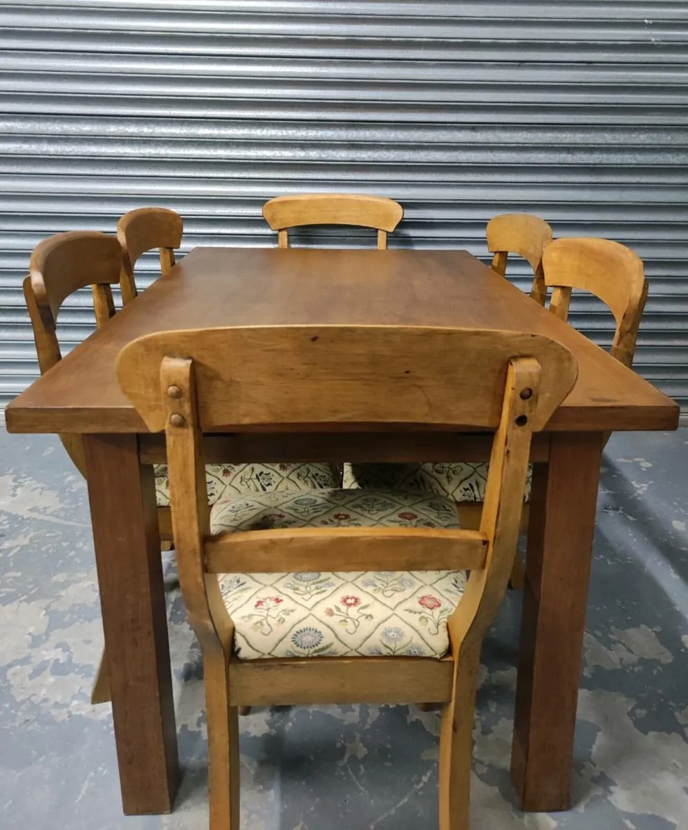 Mid century dining table & chairs 🚚 - Image 3