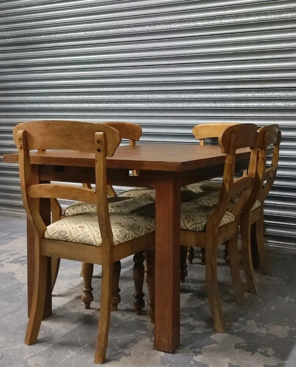 Mid century dining table & chairs 🚚 - Image 2