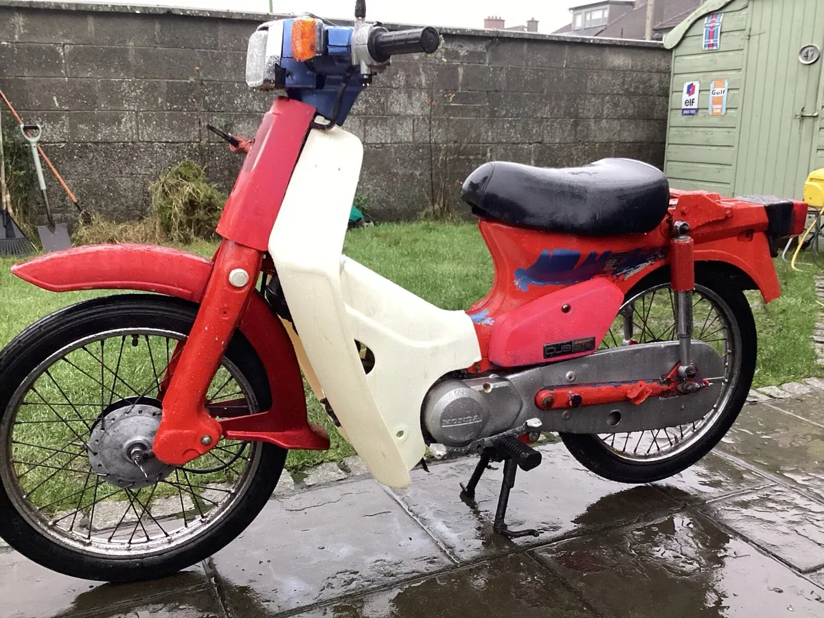 Honda cub 90 running project bike - Image 1