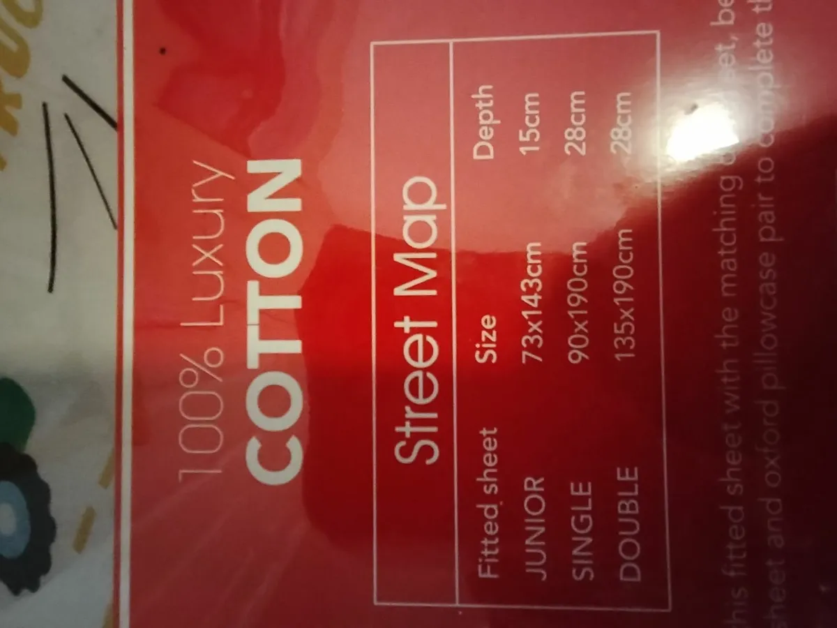 Fitted single sheet Street map - Image 2