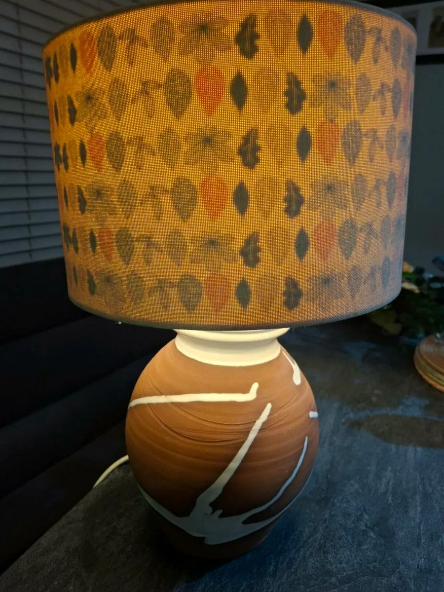 Stephen Pierce Pottery Lamp - Image 1