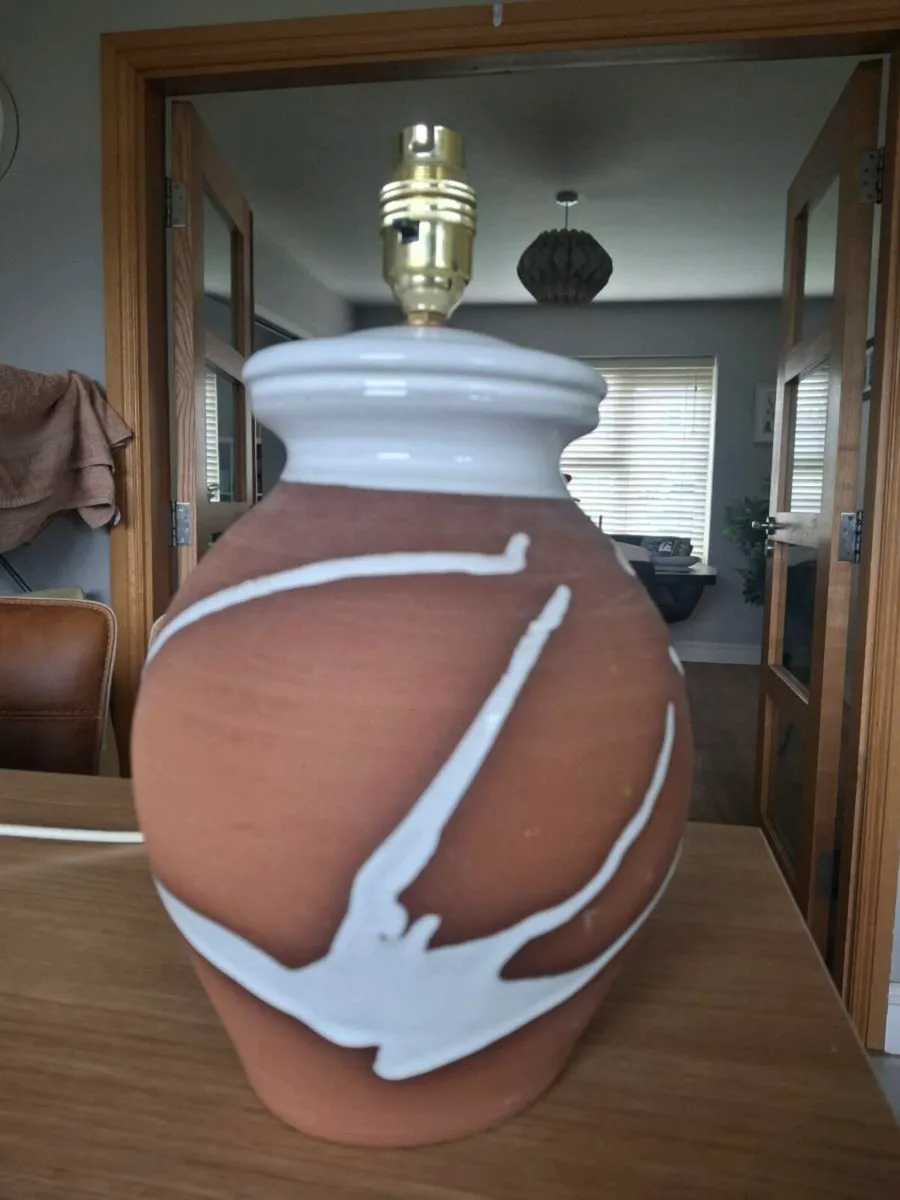 Stephen Pierce Pottery Lamp - Image 3