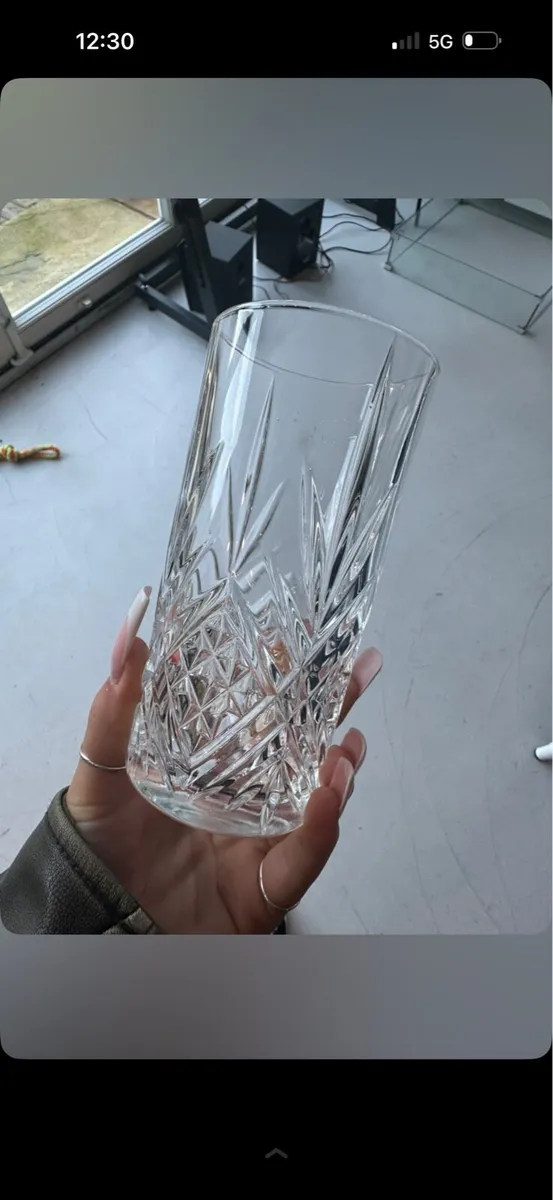 Crystal glasses ( box of 6) - Image 2