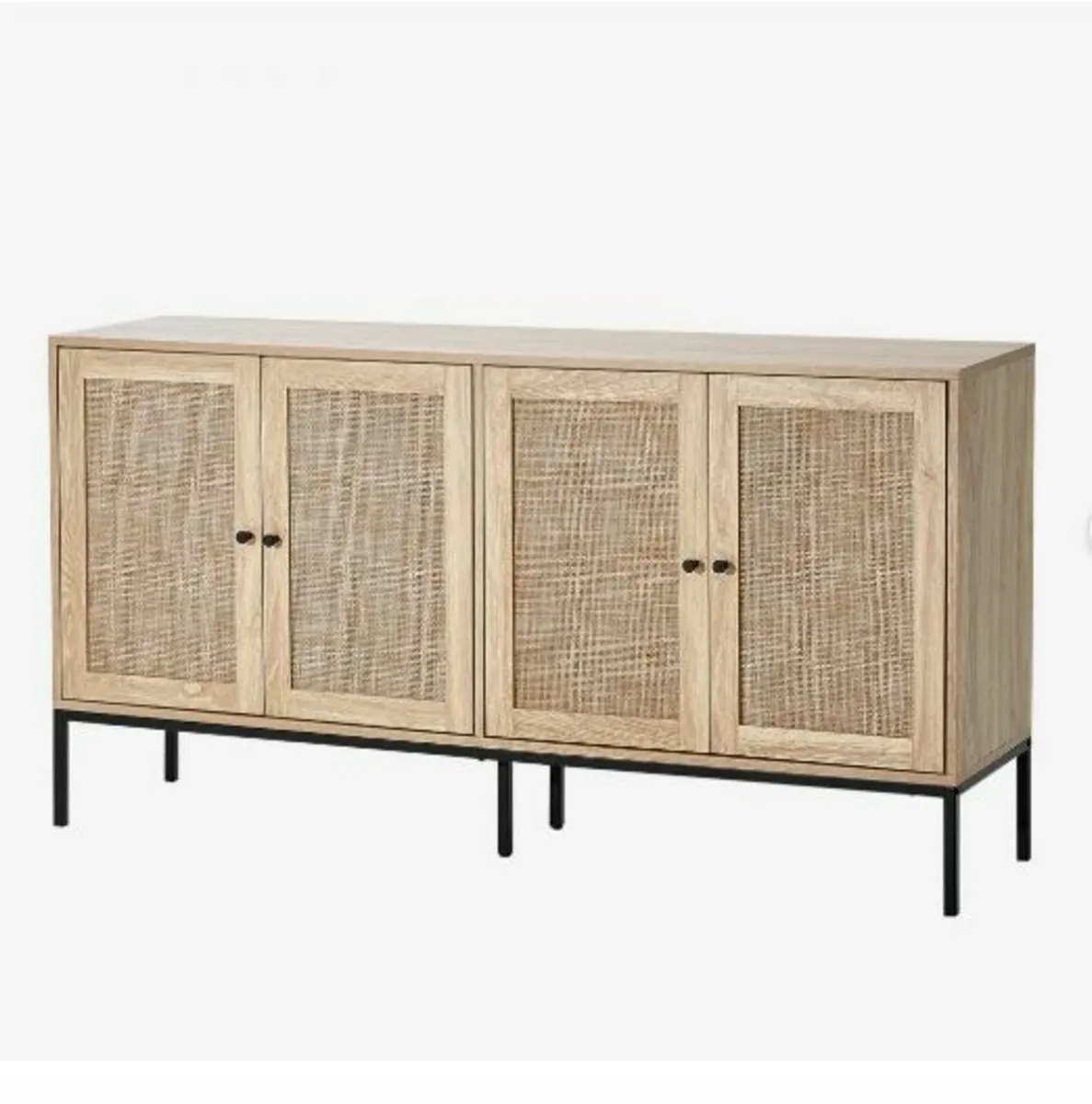 Rattan Cabinet, Rattan Storage Cabinet - Image 1