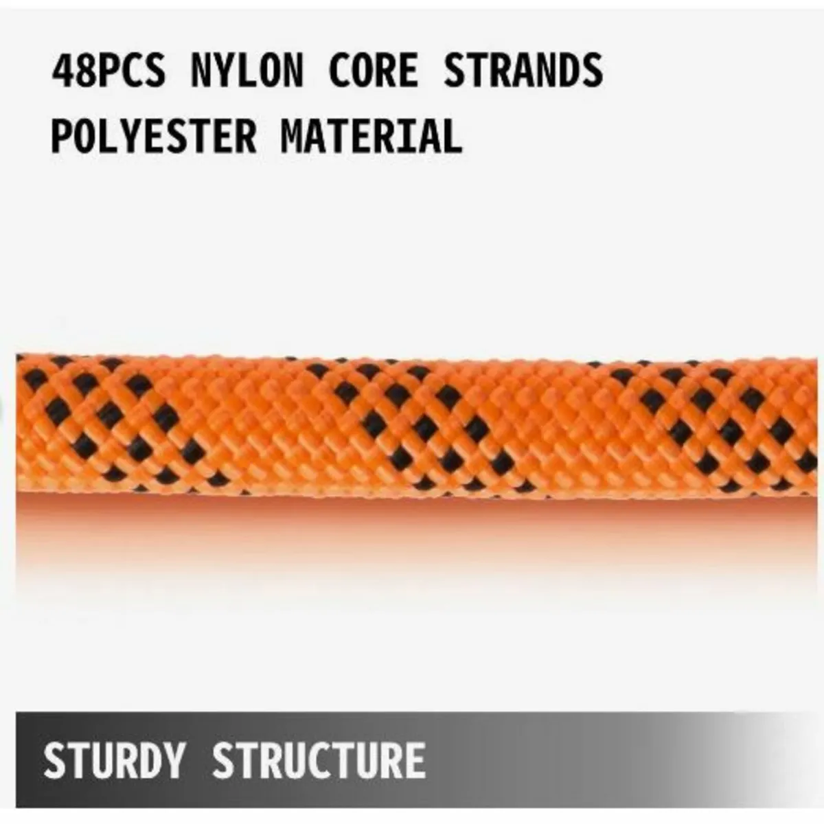 Polyester Rope 7/16" x 200', Load and Pulling Rope - Image 3