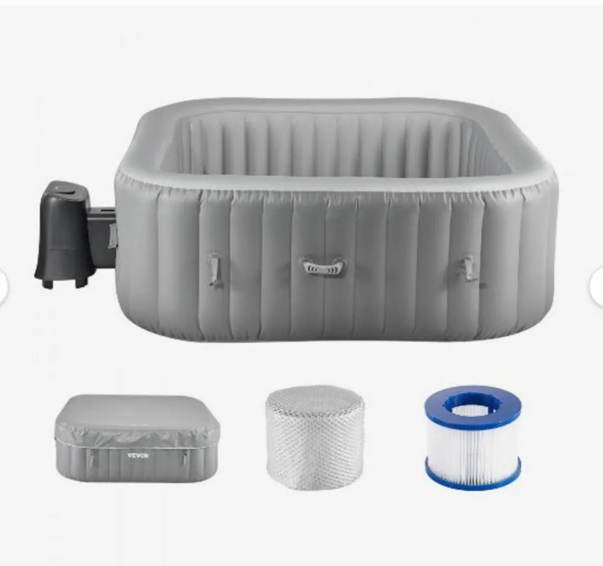 Inflatable Hot Tub, 4 to 6 Person Capacity - Image 2