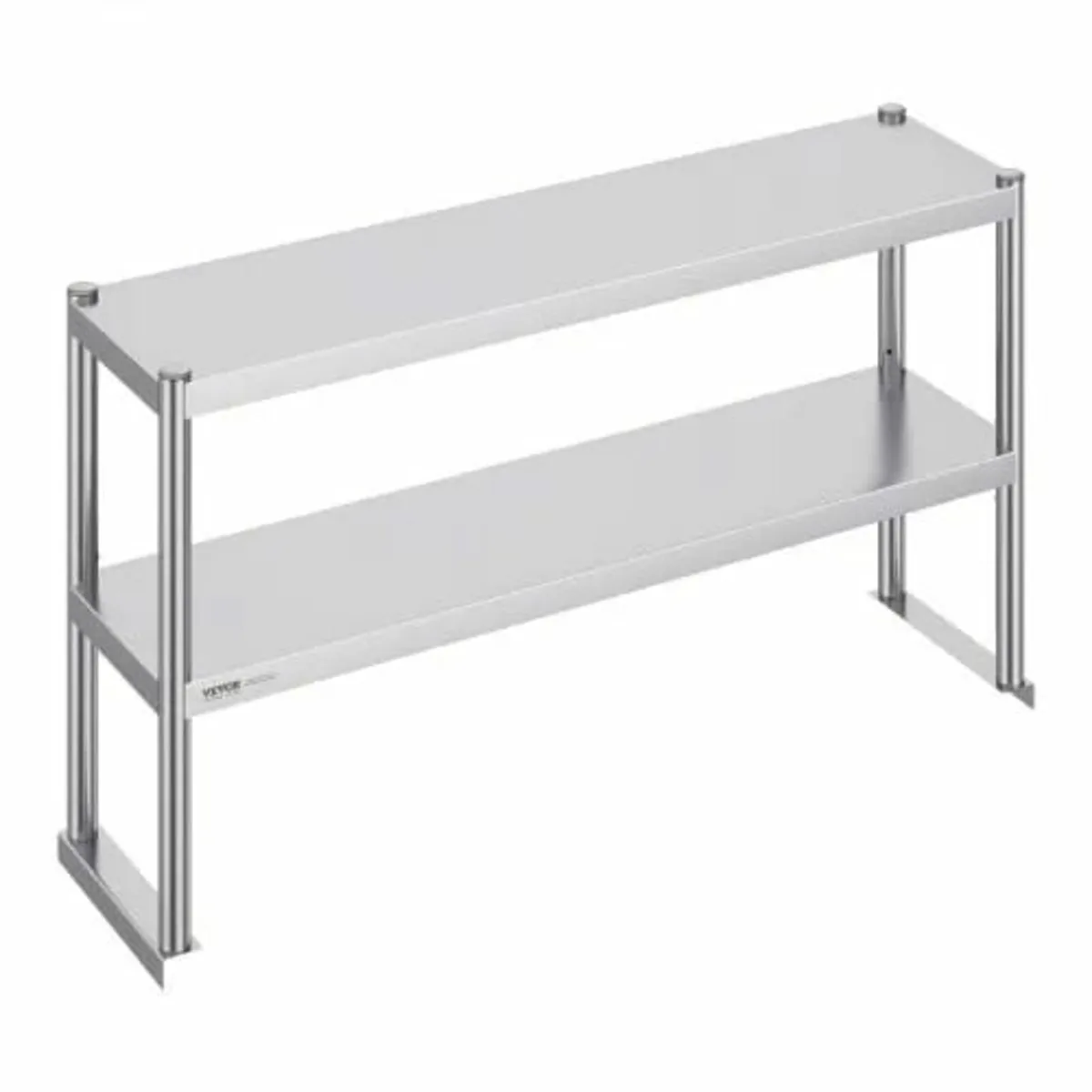 Double Overshelf, Double Tier Stainless Steel Over - Image 1