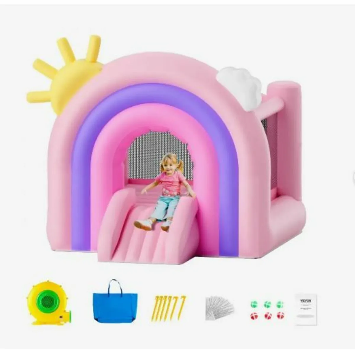 Inflatable Bounce House, Indoor Outdoor - Image 4