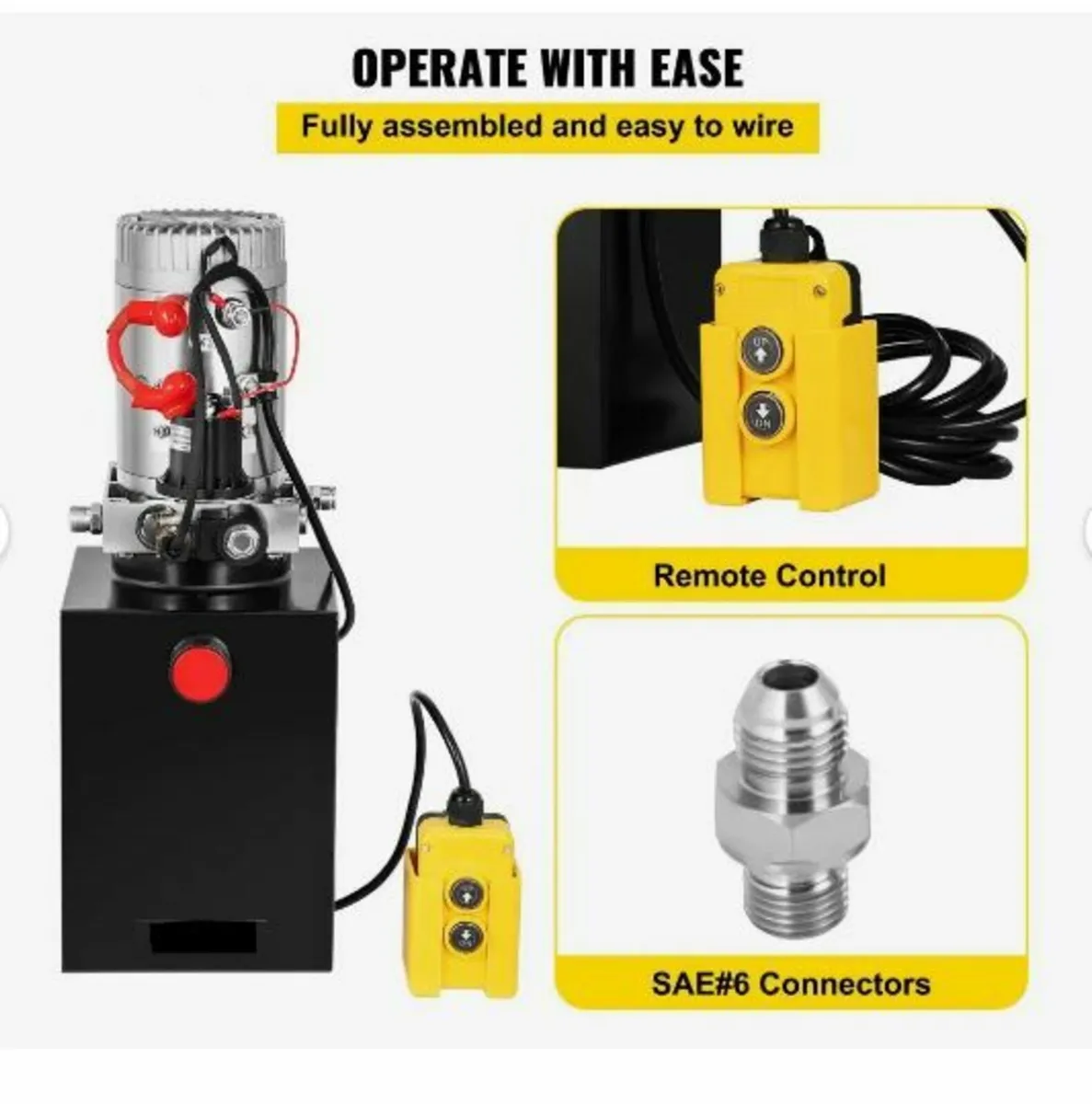 6L Hydraulic Pump Single-Acting Hydraulic - Image 4