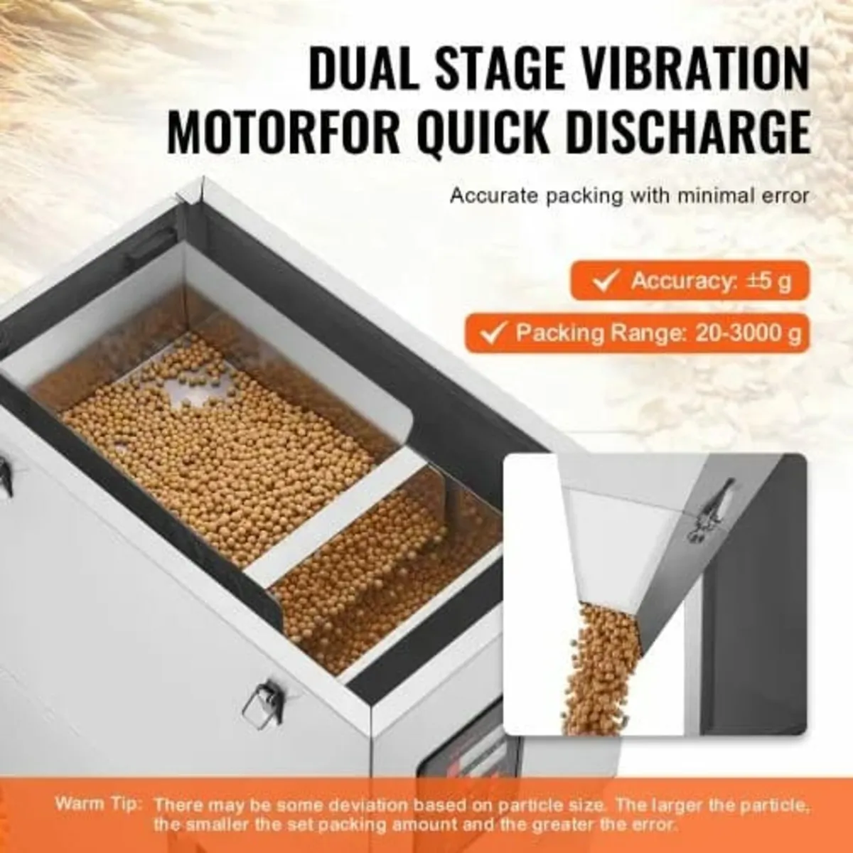 Particle Filling Machine, 0.044-6.6 lbs/20-3000g, - Image 2