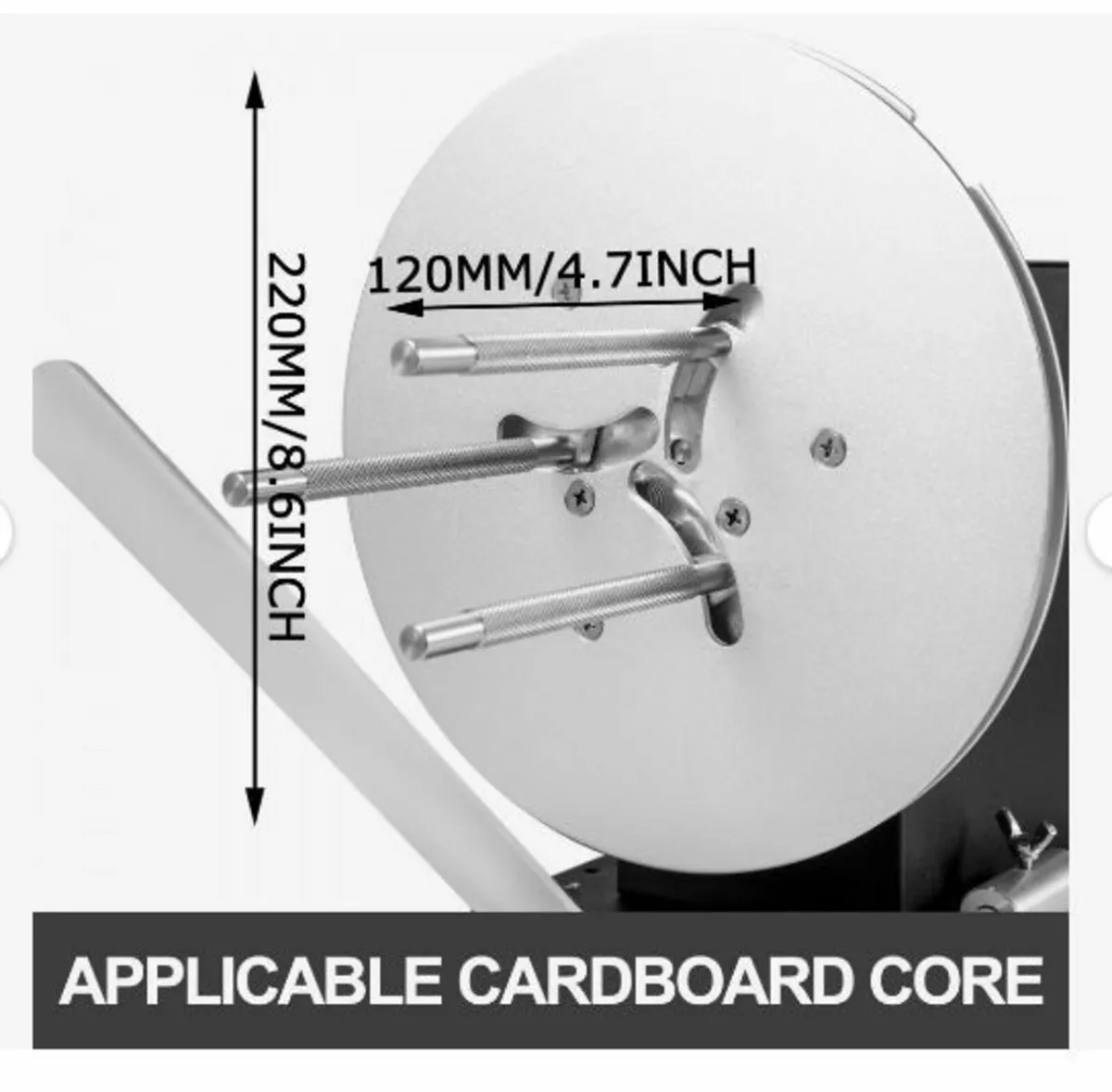 Label Rewinder 120mm - Image 2