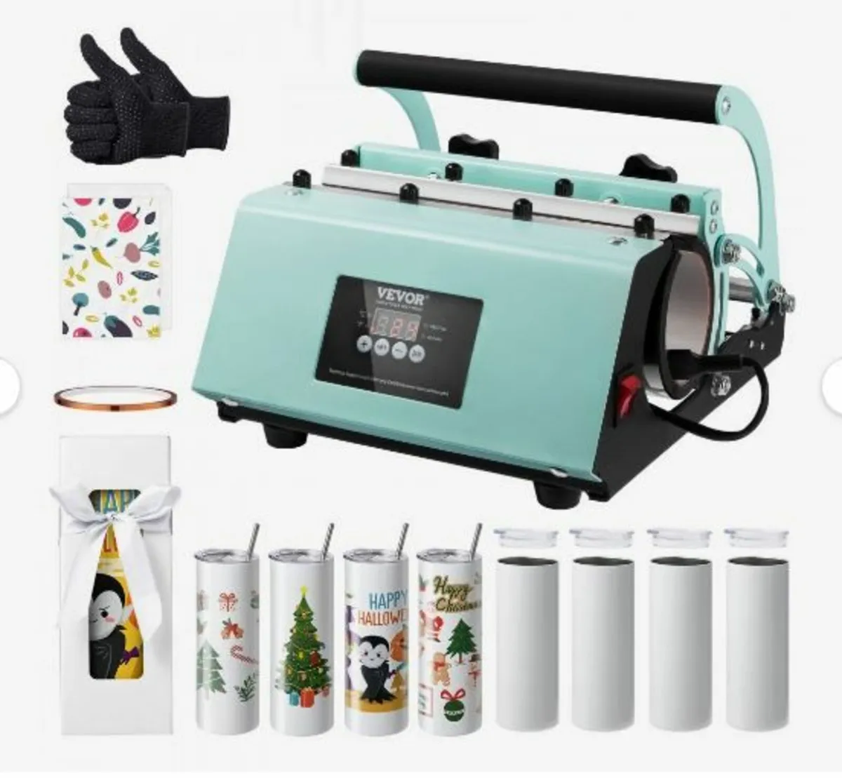 Tumbler Heat Press Machine and Sublimation - Image 1