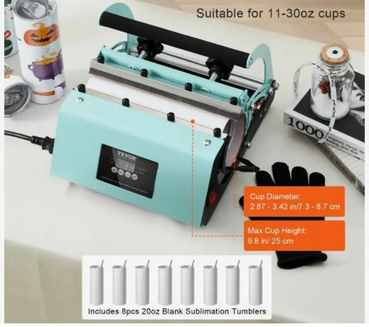 Tumbler Heat Press Machine and Sublimation - Image 3