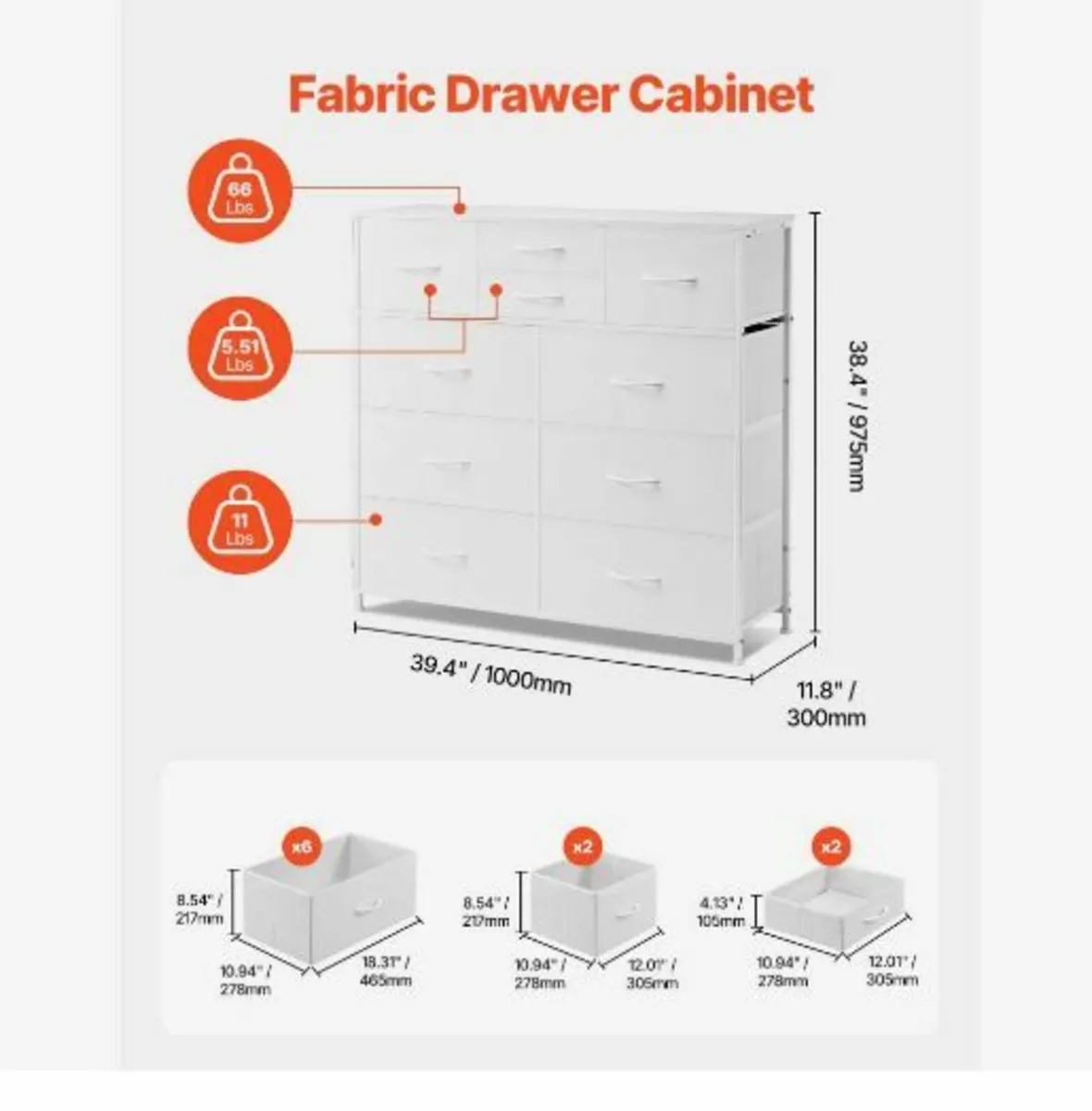 10 Drawer Dresser - Image 2