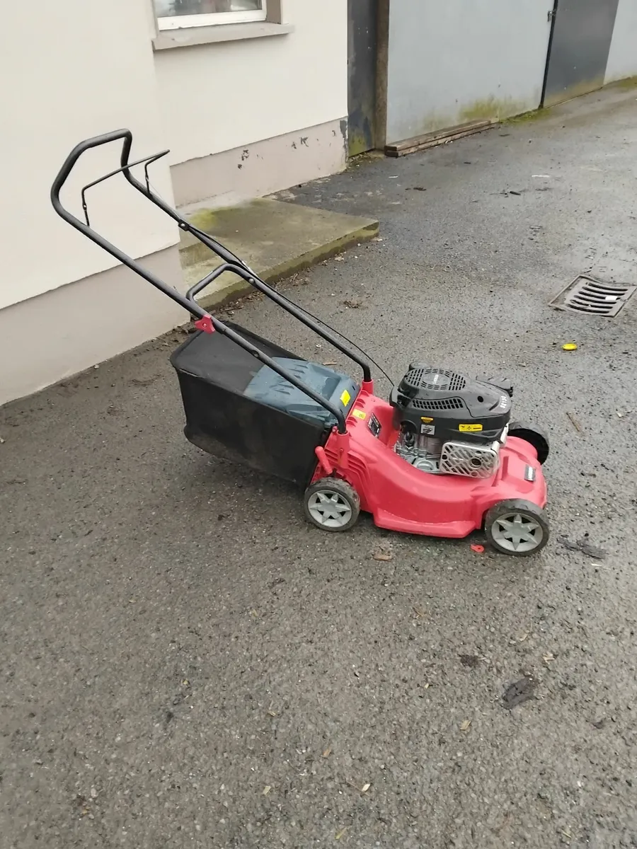 2021 push lawnmower running very well - Image 1
