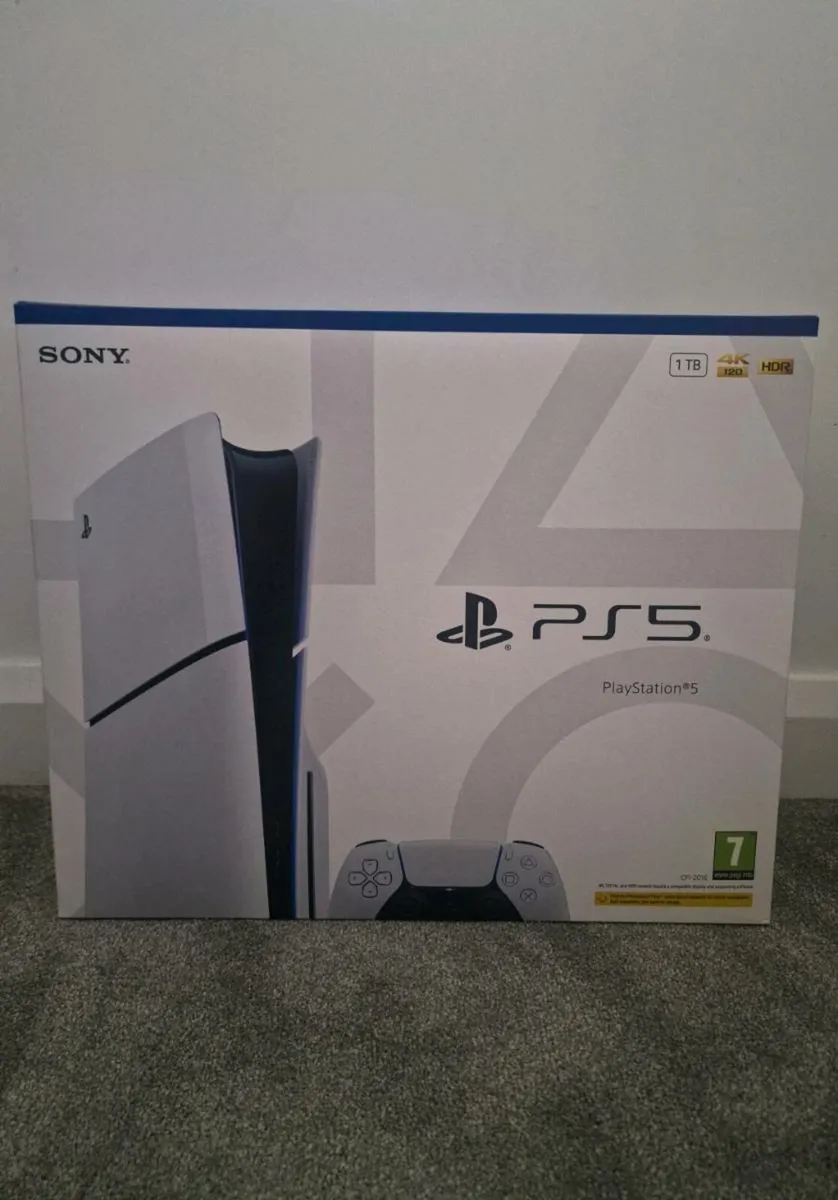 1TB PS5 Disc Slim Brand New Sealed - Image 1