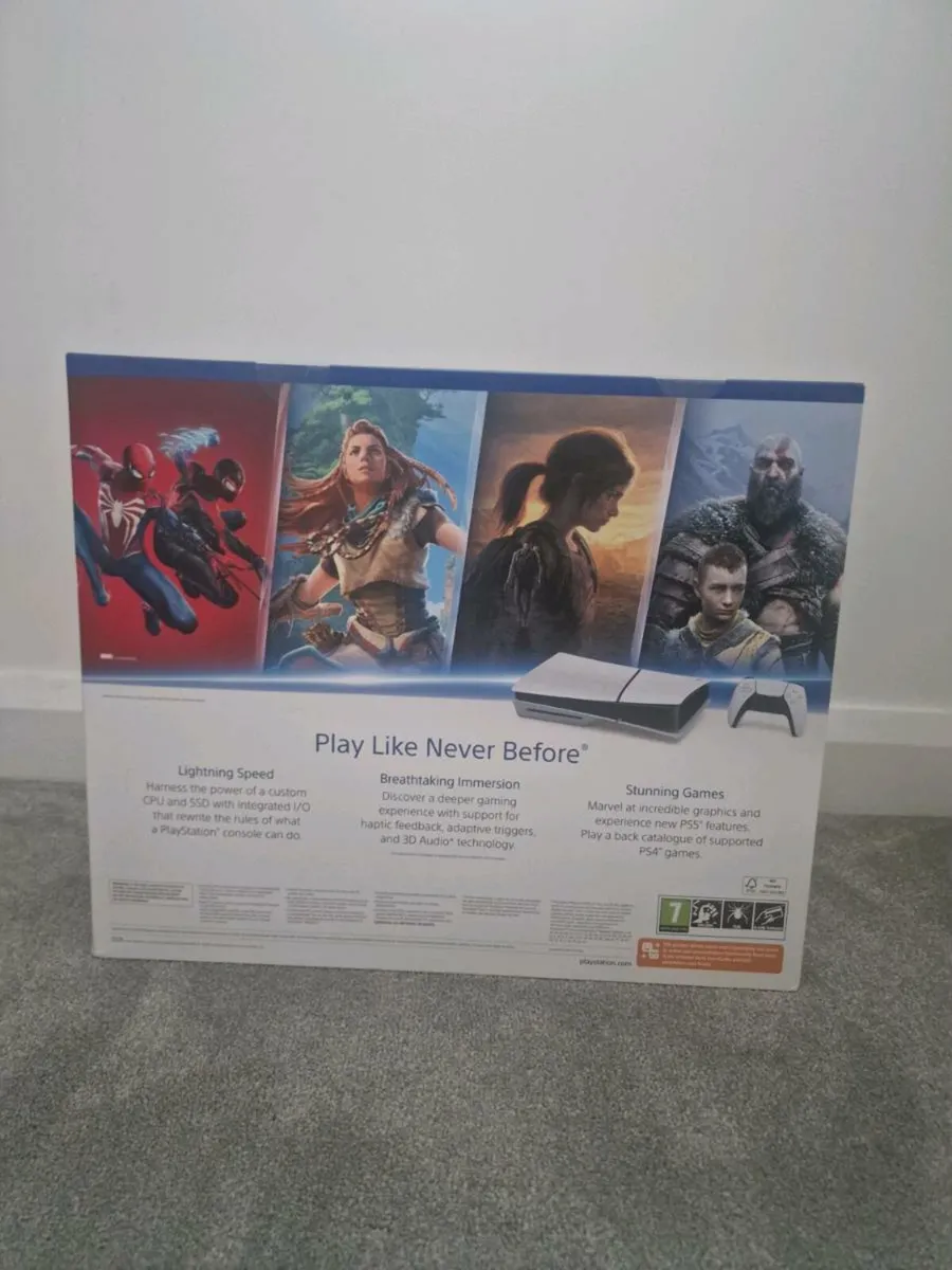 1TB PS5 Disc Slim Brand New Sealed - Image 3