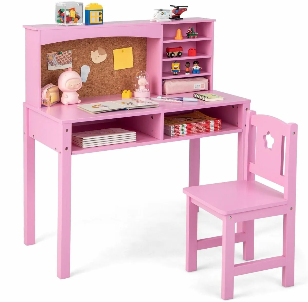 Child's desk and chair
