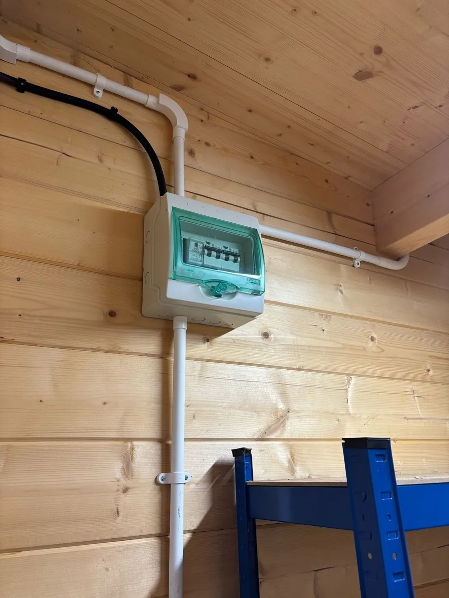 Garden office Cabin with second room/shed - Image 3