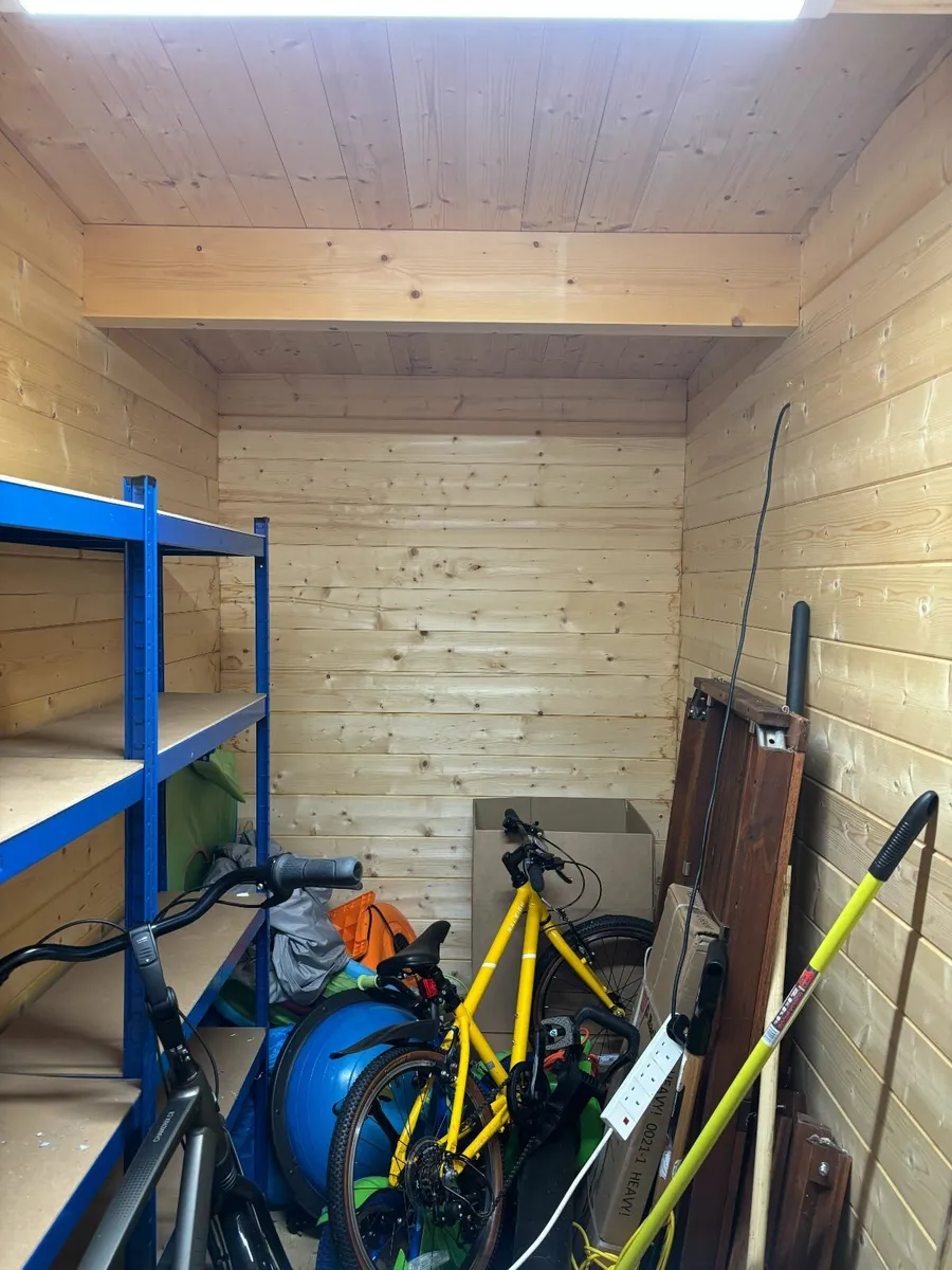Garden office Cabin with second room/shed - Image 4