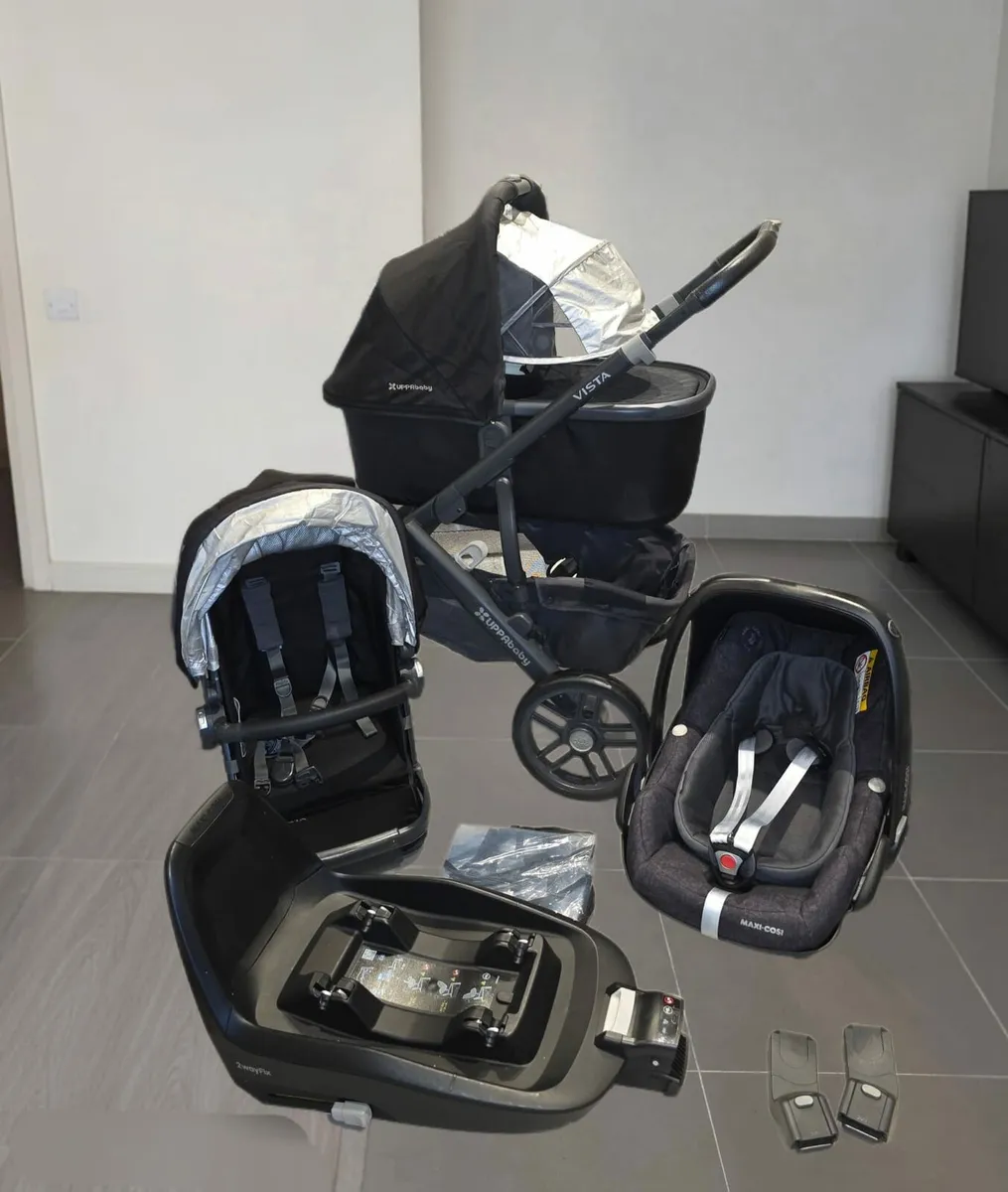 GREAT cond UPPABABY VISTA FULL SET - Image 1