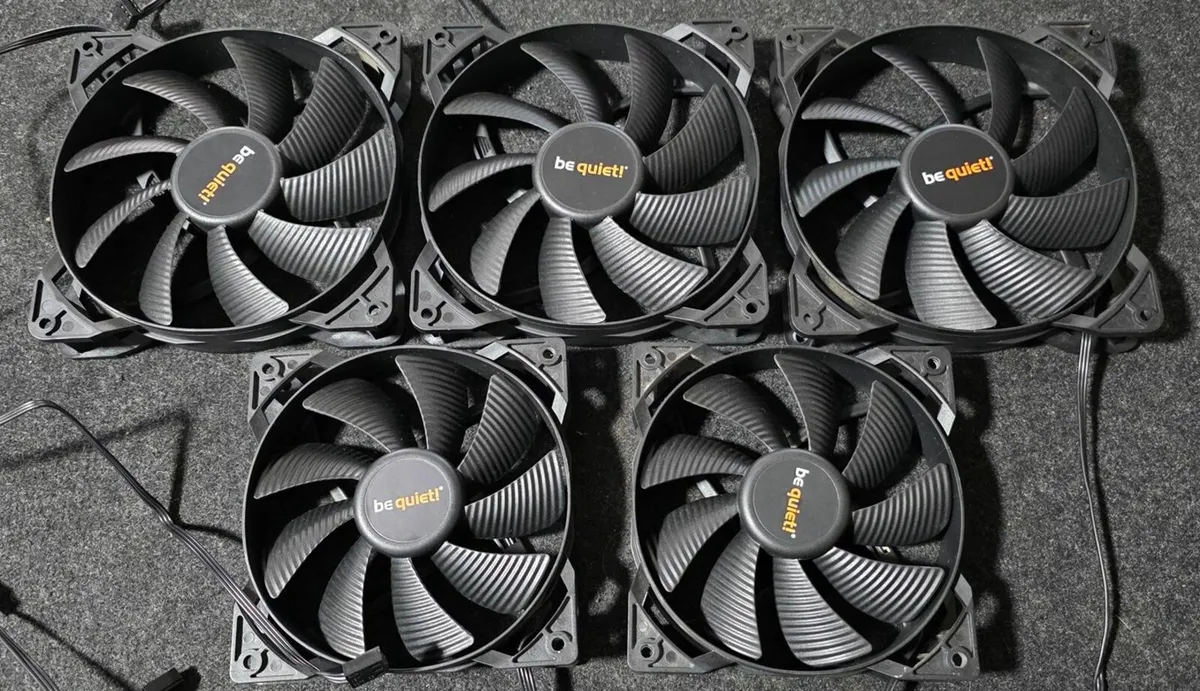 SET 5 x BeQuiet PC Case FANs - Image 1