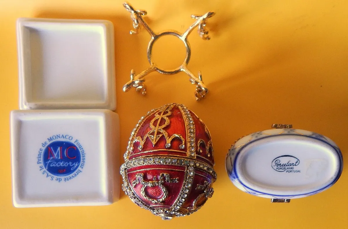 Selection of 3 Trinket Boxes - Image 4