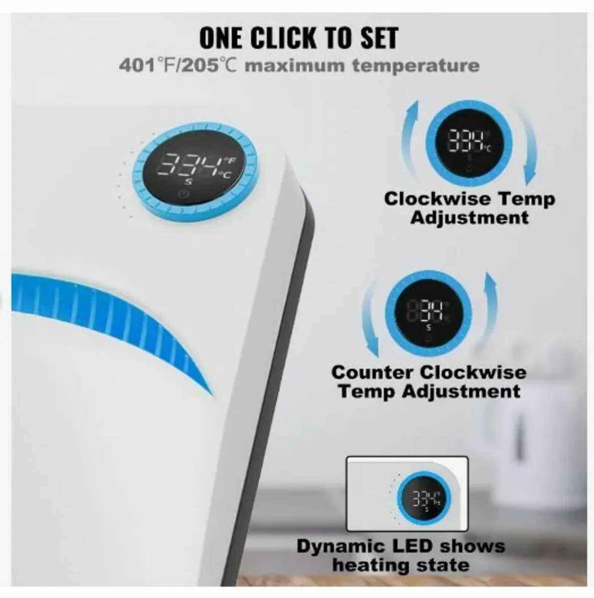 Heat Press Machine,9x9inches Portable Shirt - Image 2