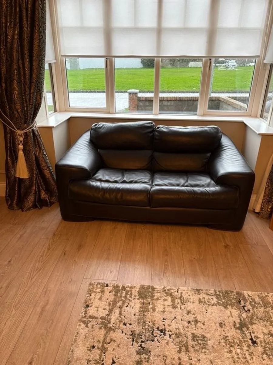 Incanto - Leather two seater and three seater sofas. - Image 2